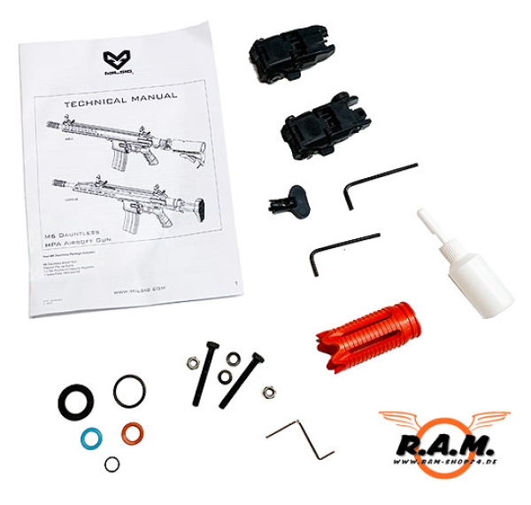 Milsig M6 Carbine 6mm BB HPA Airsoft Waffe **SPITZENKLASSE**