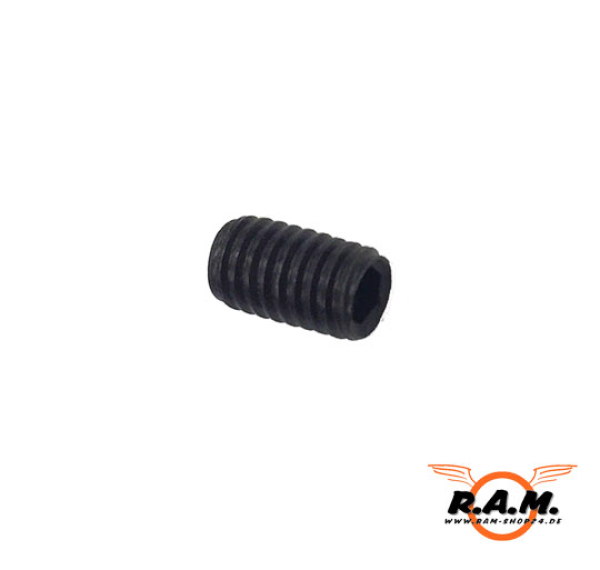 Madenschraube 6 x 10mm (schwarz)