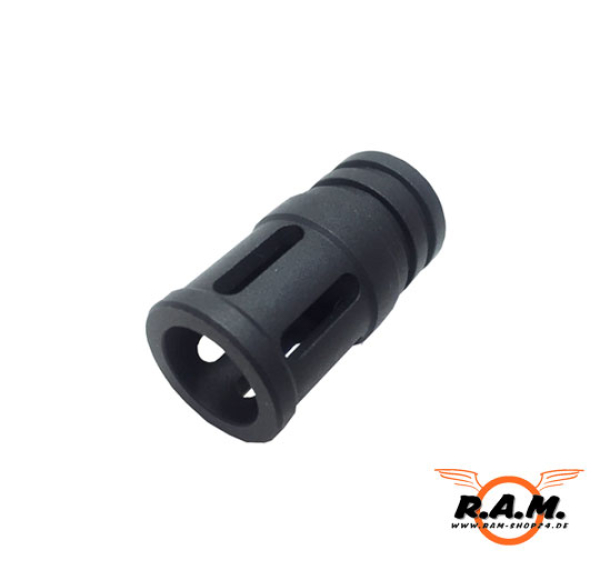 Metal Birdcage Muzzle Break, schwarz