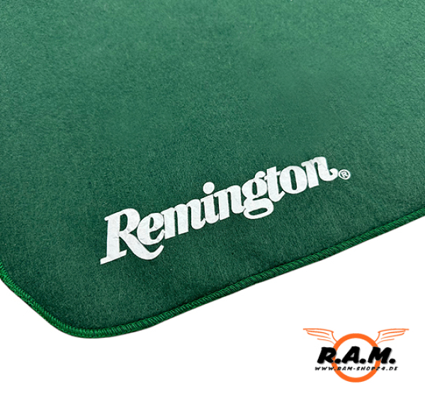 Waffenunterlegsmatte, grün, Remington für zB CAM870 (41x137cm)