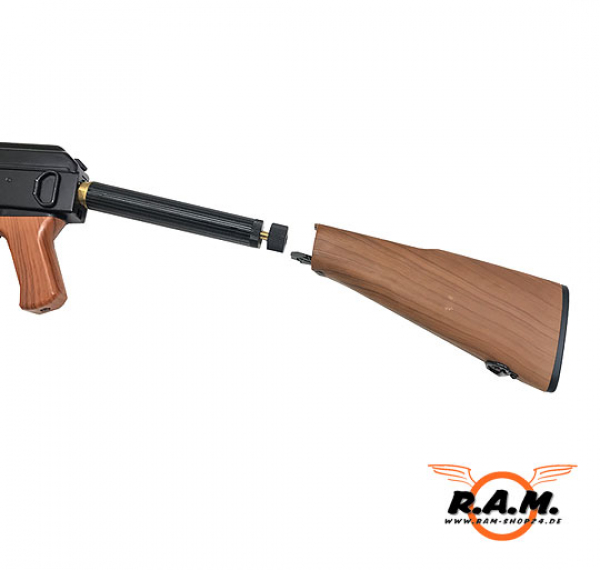 RAM56 im Kaliber 0.43 mit Hülsenauswurf