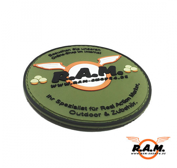 MAGFED 3D RUBBERPATCH "RAM-SHOP24" Supporter