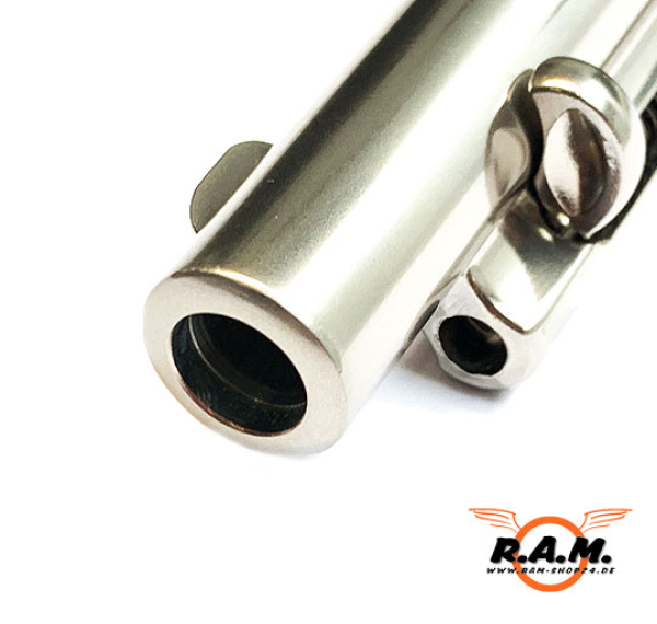 SAA Revolver cal. 0.43 Nickel Finish CUSTOM