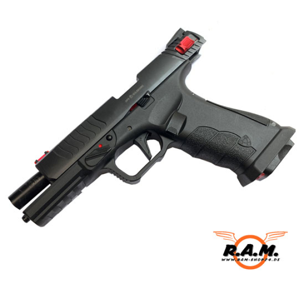 APS SHARK Pistole cal. 6mm Softair schwarz