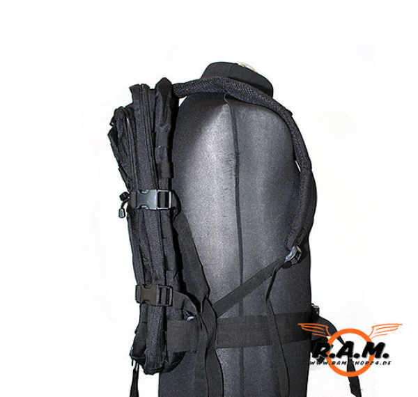 Taktischer Rucksack in Schwarz BIG-Version