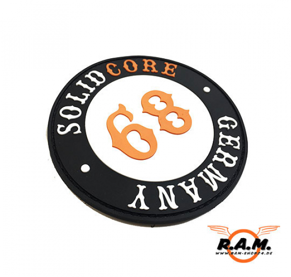 SOLIDCORE GERMANY "68er" 3D Rubber Supporter Patch