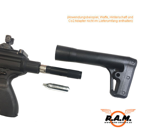 ASA / HP / Co2 Adapter für Sig Sauer MCX/MPX Luftgewehr