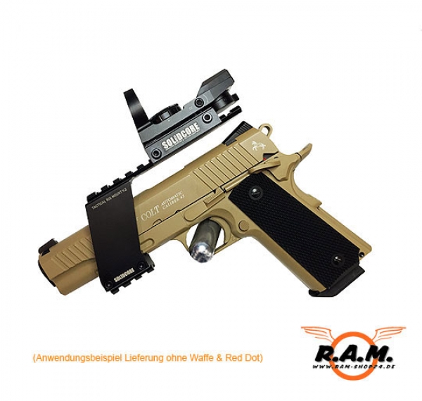 TACTICAL RIS MOUNT V2.0 Pistolenmontage von SOLIDCORE