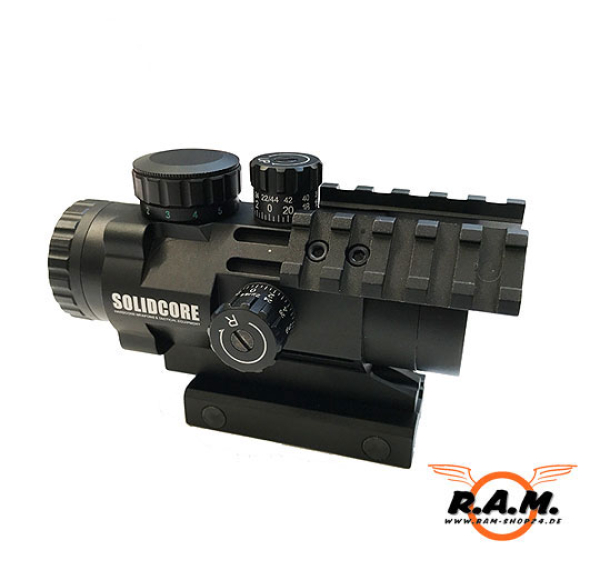 SOLIDCORE RHINO COMBAT SIGHT 2.5x32IR Pro CQB HARDCORE