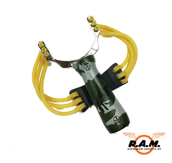 RAM Steinschleuder Set inkl. 3 Typen 10.8mm Spezialgeschosse