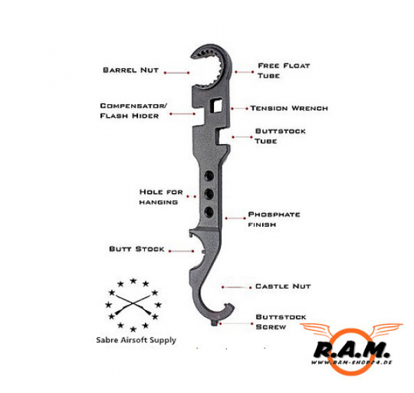 Master Wrench Tool DELUXE von SOLIDCORE
