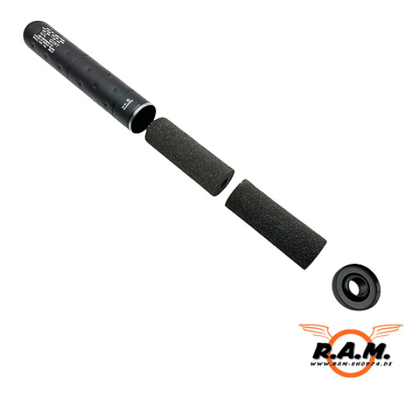 F-Schalldämpfer cal. 6mm & 0.43 SOCOM MK23