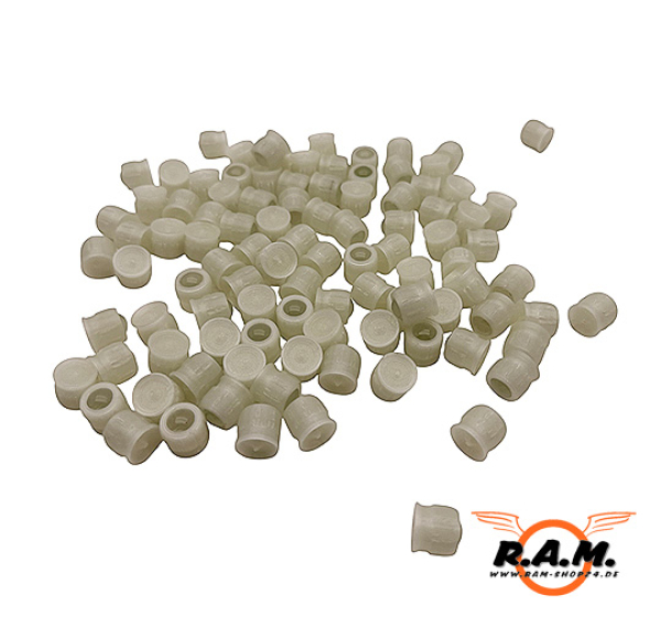 SOLIDCORE TPU Glaskern Leucht Geschosse cal .50 – 100 Stück – UV Aktiv – für HDR50, Megalodon, usw.