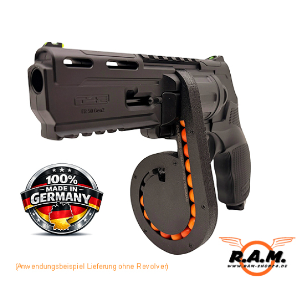 HDR50 /TR50 Tuning Trommel Magazin / Drum Mag 17 Schuss **HARDCORE**