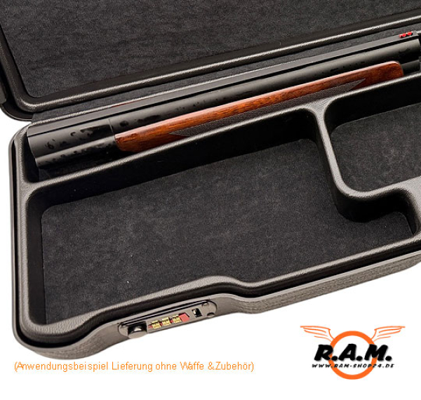 Waffenkoffer Deluxe für MWM Gillmann Steel Hunter, Sawed Off & OSA Pistol – Made in Italy / Zahlenschloss