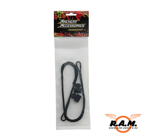 Ersatzsehne für Armbrustpistole Alligator, 80lbs, schwarz