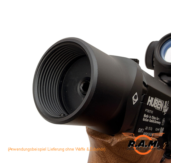 Huben GK1 Stocktube Adapter / FIXED Setup / Schaft Adapter