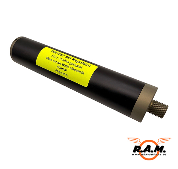 Extralufttank AEA Megalodon mit Regulator