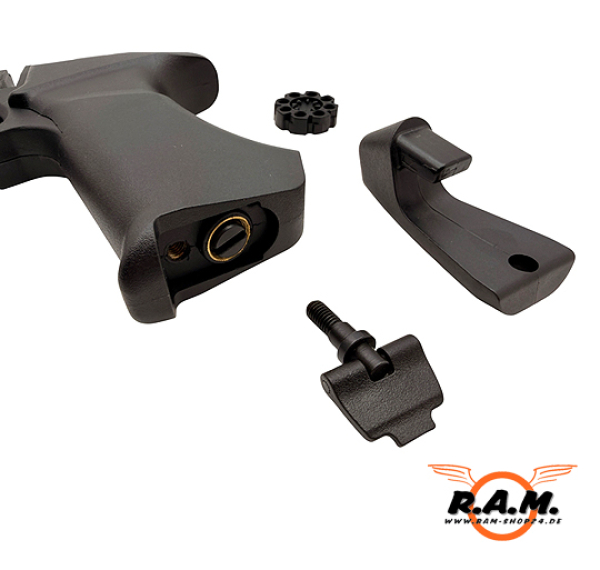 airmaX® Druckluftpistole CO2 CP400 Gen. 2 LP Schwarz 4,5mm, Non BlowBack