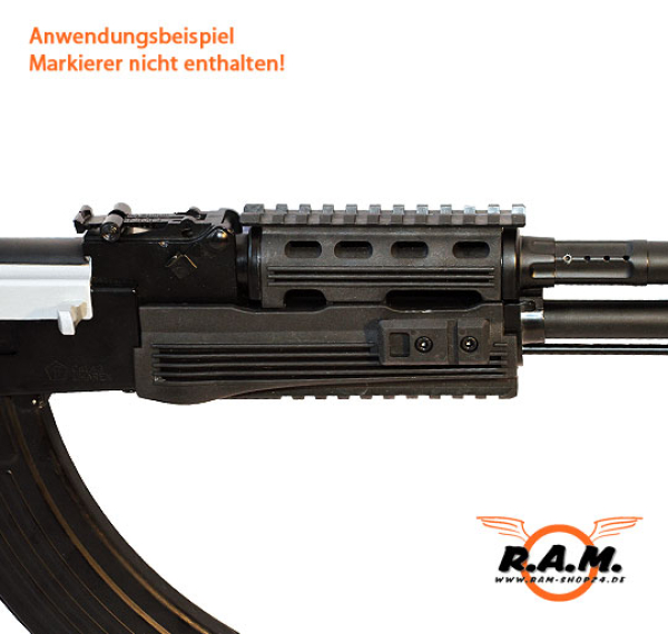 RIS / GRIFF KIT für RAM 56 / AK47 in schwarz!! DER HAMMER!!