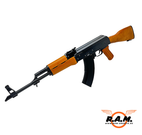 Kalashnikov AK47 Echtholzschaft cal. 4,5mm - Druckluft CO2