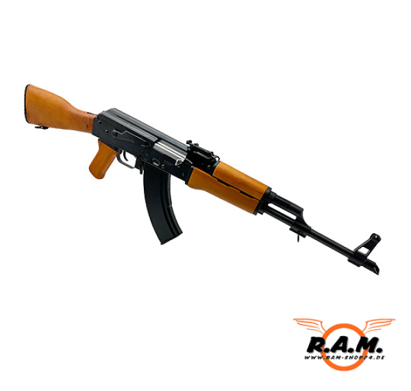 Kalashnikov AK47 Echtholzschaft cal. 4,5mm - Druckluft CO2