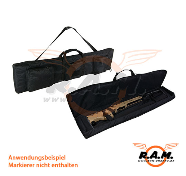 Padded Rifle Carrier Schwarz 130 cm (Invader Gear)
