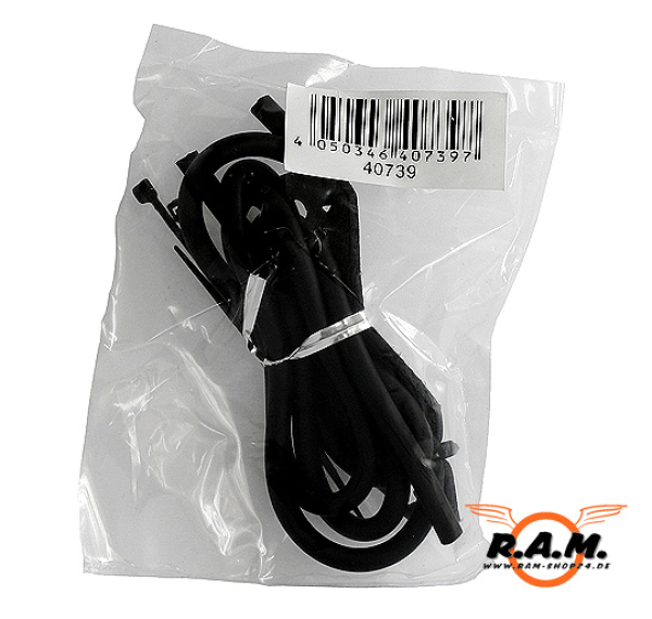 Ersatzgummi für Schleudern Silver Sling & Black Sling, schwarz