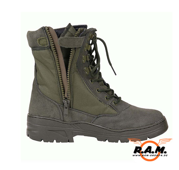 Combat Stiefel / Boots, Wolf Grey
