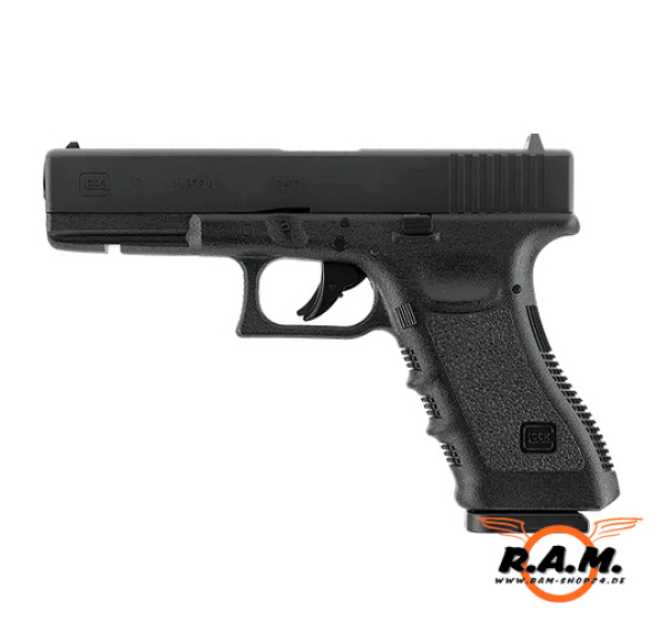 CO2 Luftpistole Glock 17 Gen5, BB, 4,5mm (.177) BB, schwarz, inkl. GLOCK Koffer