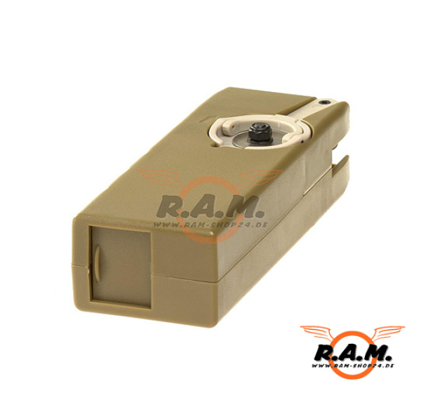 ODIN M12 Sidewinder Speedloader, Dark Earth