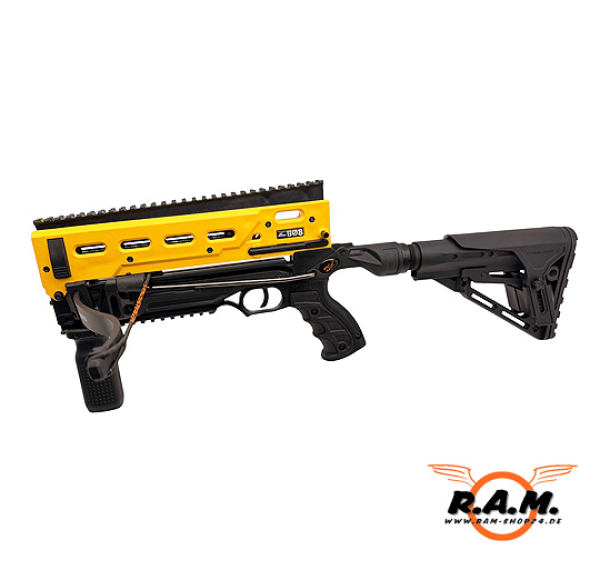 Steambow AR-Series B08 Tactical Kugelarmbrust cal. .68 – 8-Schuss Magazin