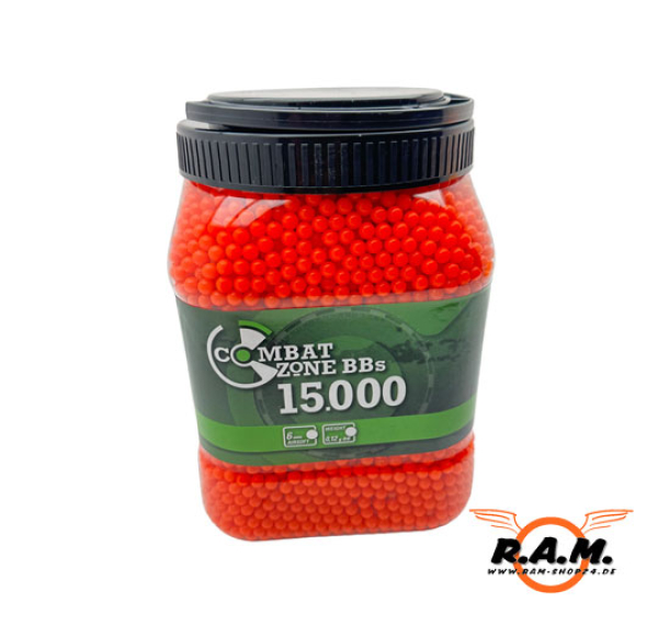 Umarex 0.12g Combat Zone BB's 15.000 Schuss, Cal. 6mm