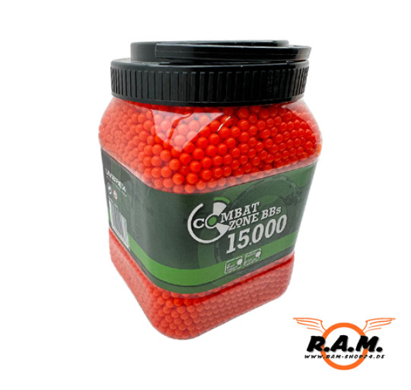 Umarex 0.12g Combat Zone BB's 15.000 Schuss, Cal. 6mm