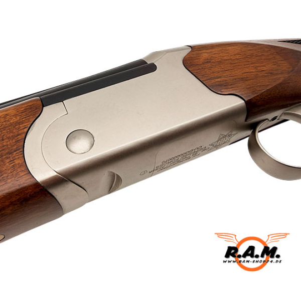 STEEL HUNTER Bockdoppelflinte – "Edelstahl (Silber) Ausführung" cal. 0.68