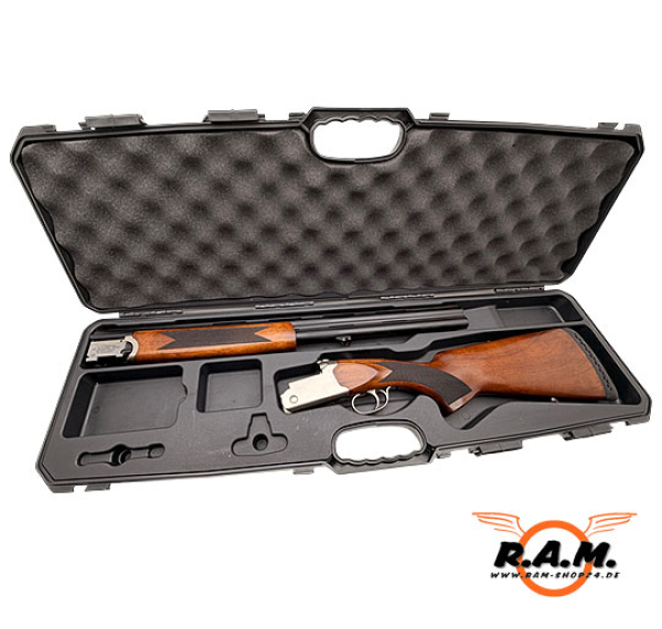 STEEL HUNTER Bockdoppelflinte – "Edelstahl (Silber) Ausführung" cal. 0.68