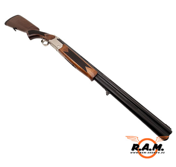 STEEL HUNTER Bockdoppelflinte – "Edelstahl (Silber) Ausführung" cal. 0.68