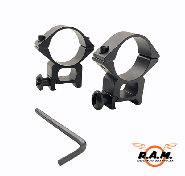 1-4x24 Sniper Mil-Dot Tactical Scope Black