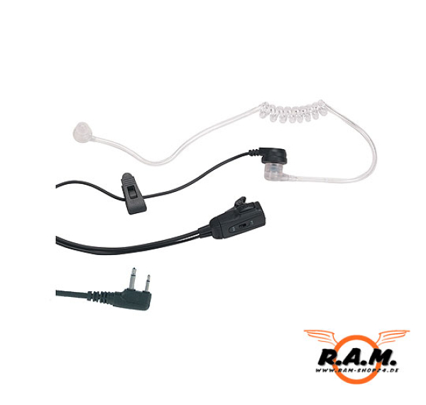 MA 31L, Security Headset m.Vox/PTT Umsch 90 Grad Stecker (L-Type)