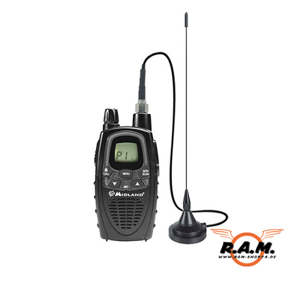 MIDLAND G7-E XTR MAG incl. Steckerlader 4x Akkus (1800 mAh) Europa