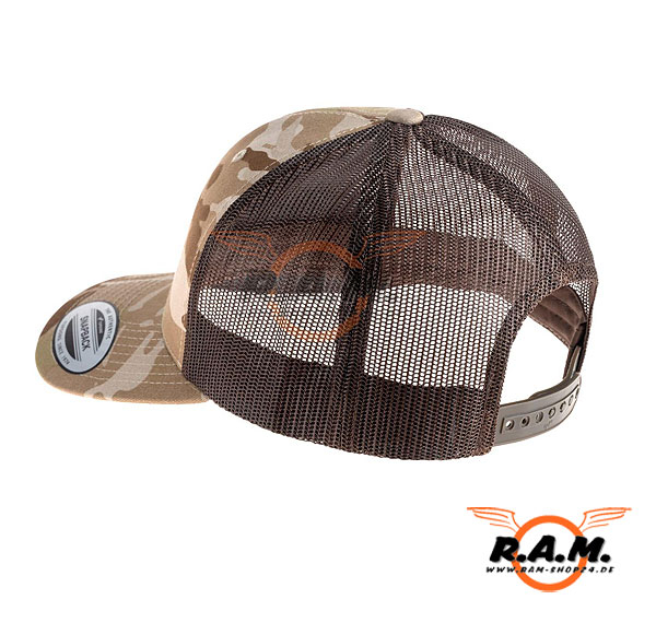 Retro Trucker Cap One Size, Multicam Arid