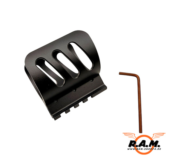 GoGun HPMAX Bottle Clamp mit Picatinny – Zubehör für AEA HPMAX