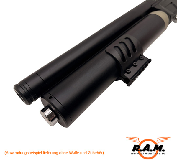 GoGun HPMAX Bottle Clamp mit Picatinny – Zubehör für AEA HPMAX