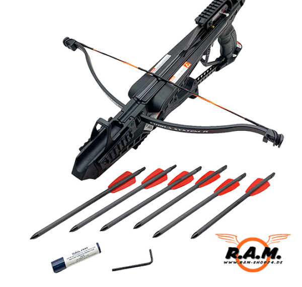Armbrust Cobra R9 90lbs inkl 6 Carbon Pfeile