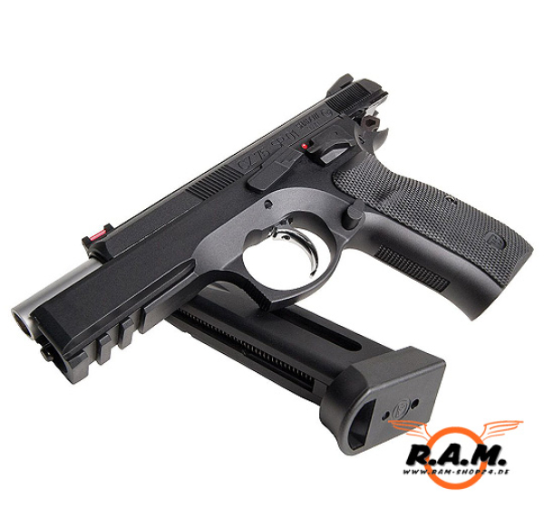 CO2 BlowBack Luftpistole CZ SP-01 Shadow, 4,5mm BB, schwarz