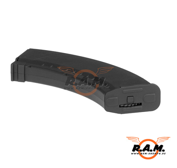 Pirate Arms AKM Magazin Hicap, 550 Schuss, schwarz