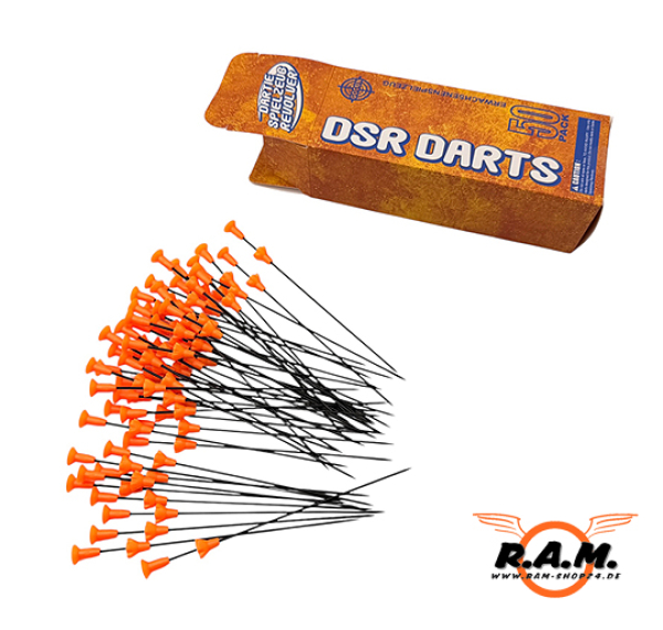 GoGun Dartie Darts – 50 Stück Original Ersatzdarts 9 mm