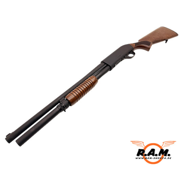 STEEL DEFENDER .68 CO2 Paintball & Heimverteidigung – Pump-Action Schrotflinte 7 Schuß