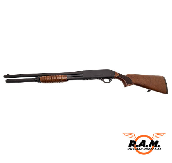 STEEL DEFENDER .68 CO2 Paintball & Heimverteidigung – Pump-Action Schrotflinte 7 Schuß