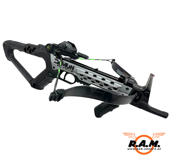 Barnett Demun Tri Strike Compact Repetier- Pistolenarmbrust inkl. Pfeile